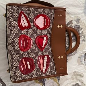 Coach X Tom Wesselmann Rogue 25 In Signature Textile Jacquard